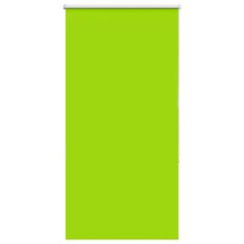 Roller Blind Blackout Leaves Green 70x130 cm Fabric Width 65.7 cm Polyester