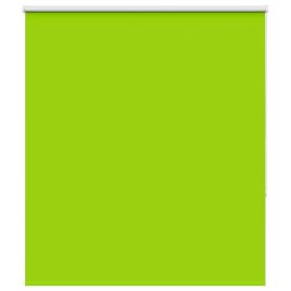 Roller Blind Blackout Leaves Green 125x175 cm Fabric Width 121.6 cm Polyester