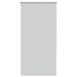 Roller Blind Blackout Light Grey 75x130 cm Fabric Width 70.7 cm Polyester