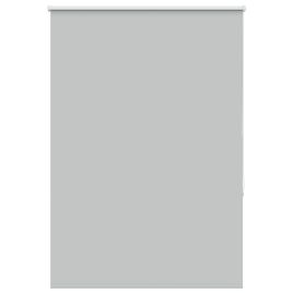 Roller Blind Blackout Light Grey 105x130 cm Fabric Width 100.7 cm Polyester