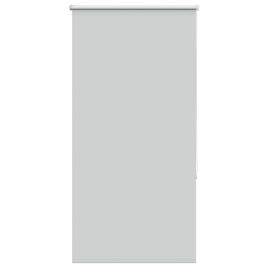 Roller Blind Blackout Light Grey 85x175 cm Fabric Width 80.7 cm Polyester