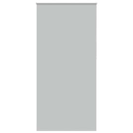 Roller Blind Blackout Light Grey 90x210 cm Fabric Width 85.7 cm Polyester
