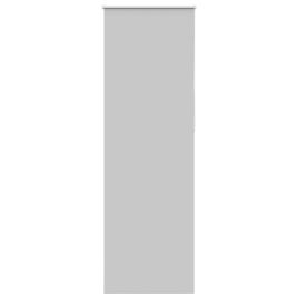 Roller Blind Blackout Light Grey 75x230 cm Fabric Width 70.7 cm Polyester