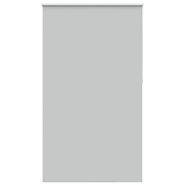 Roller Blind Blackout Light Grey 125x230 cm Fabric Width 121.6 cm Polyester