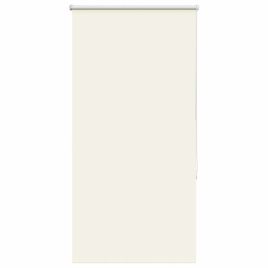 Roller Blind Blackout Off White 85x150 cm Fabric Width 80.7 cm Polyester