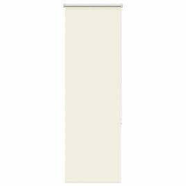 Roller Blind Blackout Off White 40x175 cm Fabric Width 35.7 cm Polyester