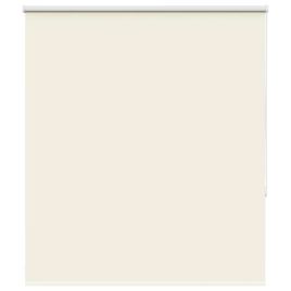 Roller Blind Blackout Off White 125x175 cm Fabric Width 121.6 cm Polyester
