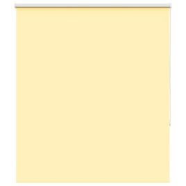 Roller Blind Blackout Yellow 140x150 cm Fabric Width 136.6 cm Polyester