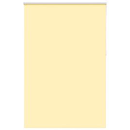 Roller Blind Blackout Yellow 150x230 cm Fabric Width 146.6 cm Polyester