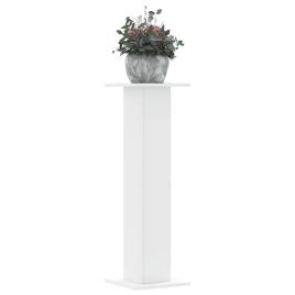 Plant Stands 2 pcs White 30x30x95 cm Engineered Wood