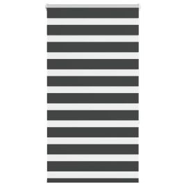 Zebra Blind Black 70x150 cm Fabric Width 65.9 cm Polyester