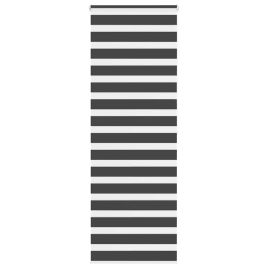 Zebra Blind Black 80x200 cm Fabric Width 75.9 cm Polyester
