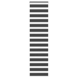 Zebra Blind Black 65x230 cm Fabric Width 60.9 cm Polyester