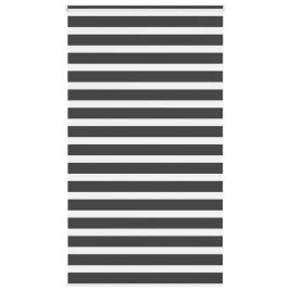 Zebra Blind Black 120x230 cm Fabric Width 115.9 cm Polyester