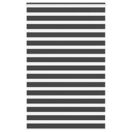 Zebra Blind Black 150x230 cm Fabric Width 145.9 cm Polyester
