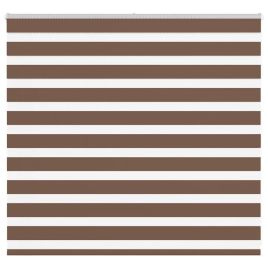 Zebra Blind Brown 165x100 cm Fabric Width 160.9 cm Polyester