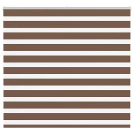 Zebra Blind Brown 155x150 cm Fabric Width 150.9 cm Polyester