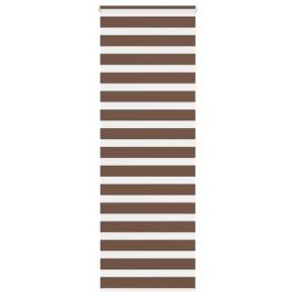 Zebra Blind Brown 90x200 cm Fabric Width 85.9 cm Polyester