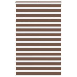 Zebra Blind Brown 150x200 cm Fabric Width 145.9 cm Polyester