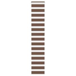 Zebra Blind Brown 40x230 cm Fabric Width 35.9 cm Polyester
