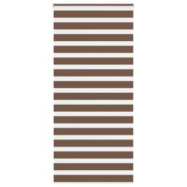 Zebra Blind Brown 105x230 cm Fabric Width 100.9 cm Polyester