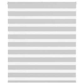 Zebra Blind Light Grey 135x100 cm Fabric Width 130.9 cm Polyester