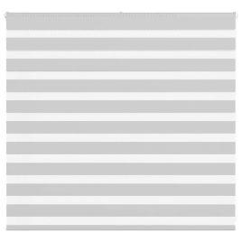 Zebra Blind Light Grey 165x100 cm Fabric Width 160.9 cm Polyester