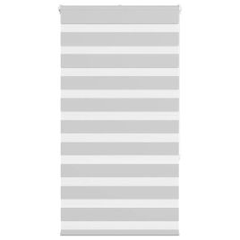 Zebra Blind Light Grey 70x150 cm Fabric Width 65.9 cm Polyester