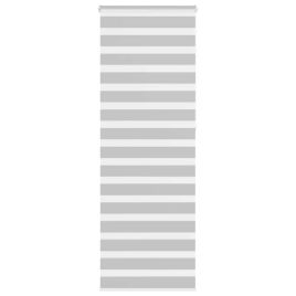 Zebra Blind Light Grey 70x230 cm Fabric Width 65.9 cm Polyester