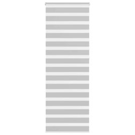 Zebra Blind Light Grey 85x230 cm Fabric Width 80.9 cm Polyester