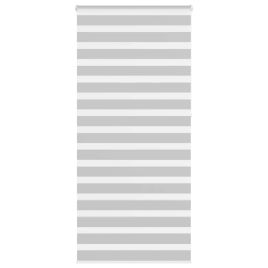 Zebra Blind Light Grey 110x230 cm Fabric Width 105.9 cm Polyester