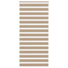 Zebra Blind Sand Brown 105x200 cm Fabric Width 100.9 cm Polyester