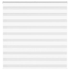 Zebra Blind White 145x100 cm Fabric Width 140.9 cm Polyester