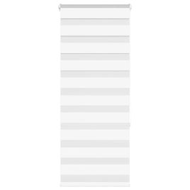 Zebra Blind White 55x150 cm Fabric Width 50.9 cm Polyester