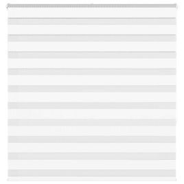 Zebra Blind White 145x150 cm Fabric Width 140.9 cm Polyester