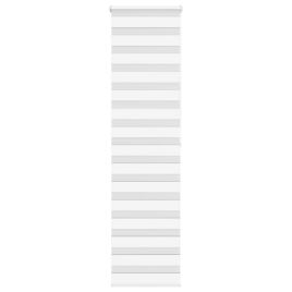 Zebra Blind White 60x200 cm Fabric Width 55.9 cm Polyester