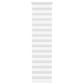 Zebra Blind White 65x200 cm Fabric Width 60.9 cm Polyester