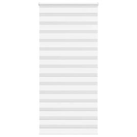 Zebra Blind White 100x200 cm Fabric Width 95.9 cm Polyester