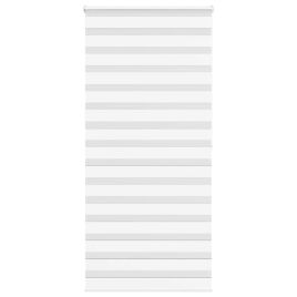 Zebra Blind White 115x200 cm Fabric Width 110.9 cm Polyester