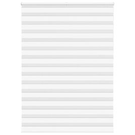 Zebra Blind White 160x230 cm Fabric Width 155.9 cm Polyester
