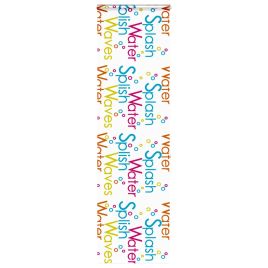Shower Roller Blind with Cassette 70x240 cm Fabric Width 66 cm