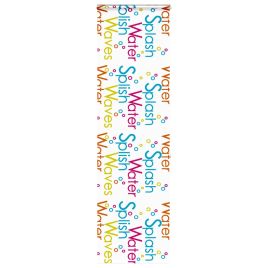 Shower Roller Blind with Cassette 80x240 cm Fabric Width 76 cm