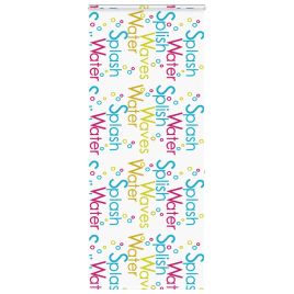 Shower Roller Blind with Cassette 90x240 cm Fabric Width 86 cm