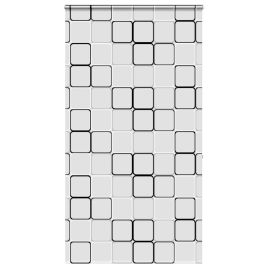 Shower Roller Blind with Cassette 130x240 cm Fabric Width 126 cm