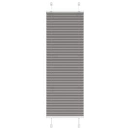 Pleated Blind Anthracite 45x150 cm Fabric Width 44.4 cm Polyester