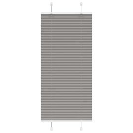 Pleated Blind Anthracite 60x150 cm Fabric Width 59.4 cm Polyester