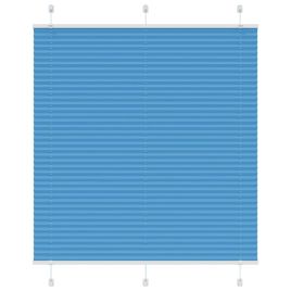 Pleated Blind Blue 115x150 cm Fabric Width 114.4 cm Polyester