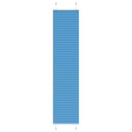 Pleated Blind Blue 45x200 cm Fabric Width 44.4 cm Polyester