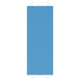 Pleated Blind Blue 70x200 cm Fabric Width 69.4 cm Polyester