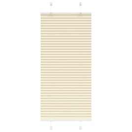 Pleated Blind Cream 55x100 cm Fabric Width 54.4 cm Polyester